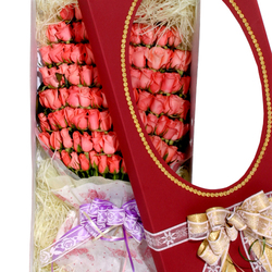 분홍장미100송이꽃박스(로즈데이)